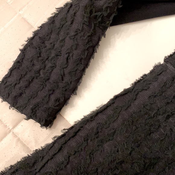 BCBG Black Long Coat - Picture 9 of 16